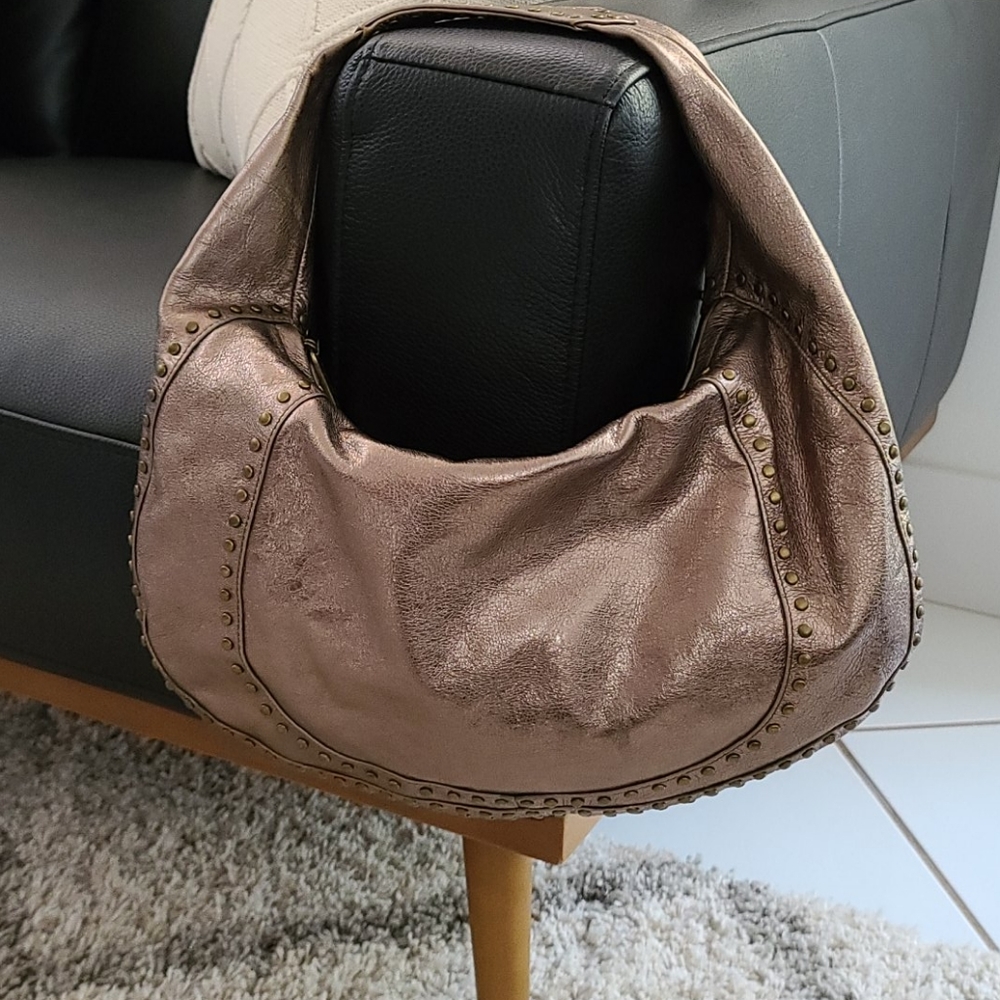 Kooba Claudia studedbronze Real leather hobo